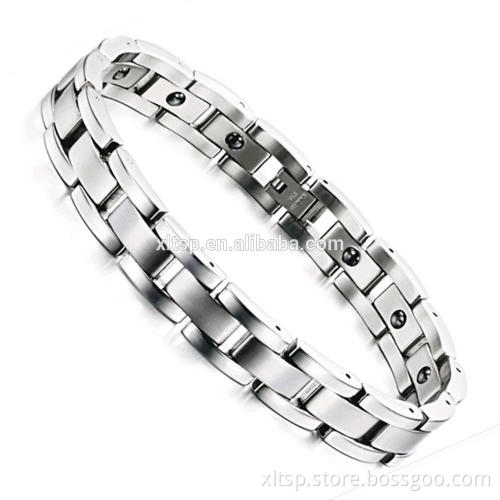 women Magnet Hematite Bracelet Tungsten Carbide Bracelet